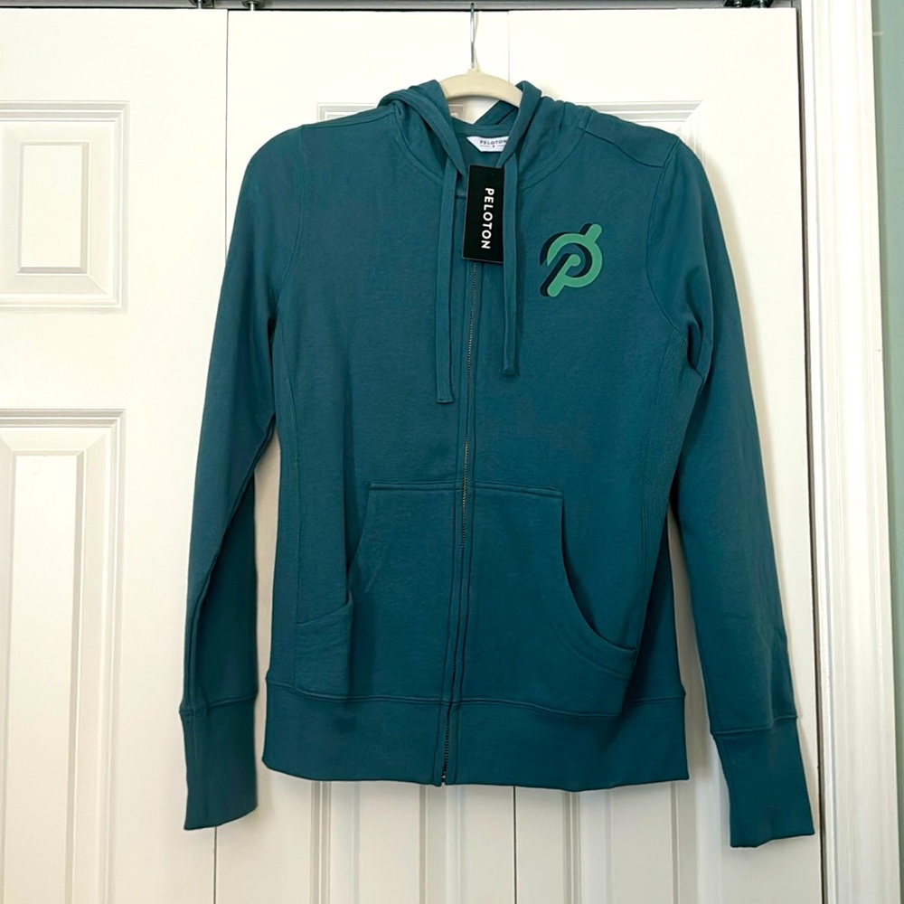 Peloton Digi Bloom Lightweight Zip Hoodie